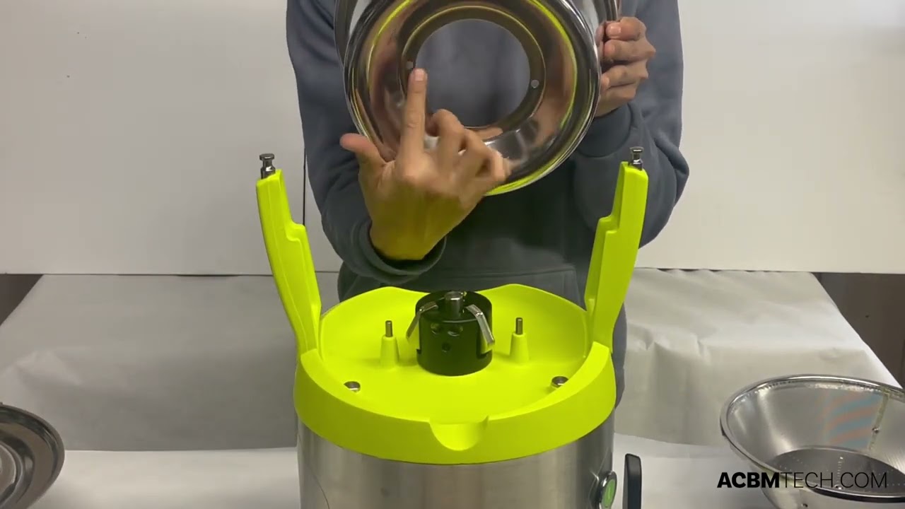 Santos | Assembling the Santos 68 Commercial Juicer