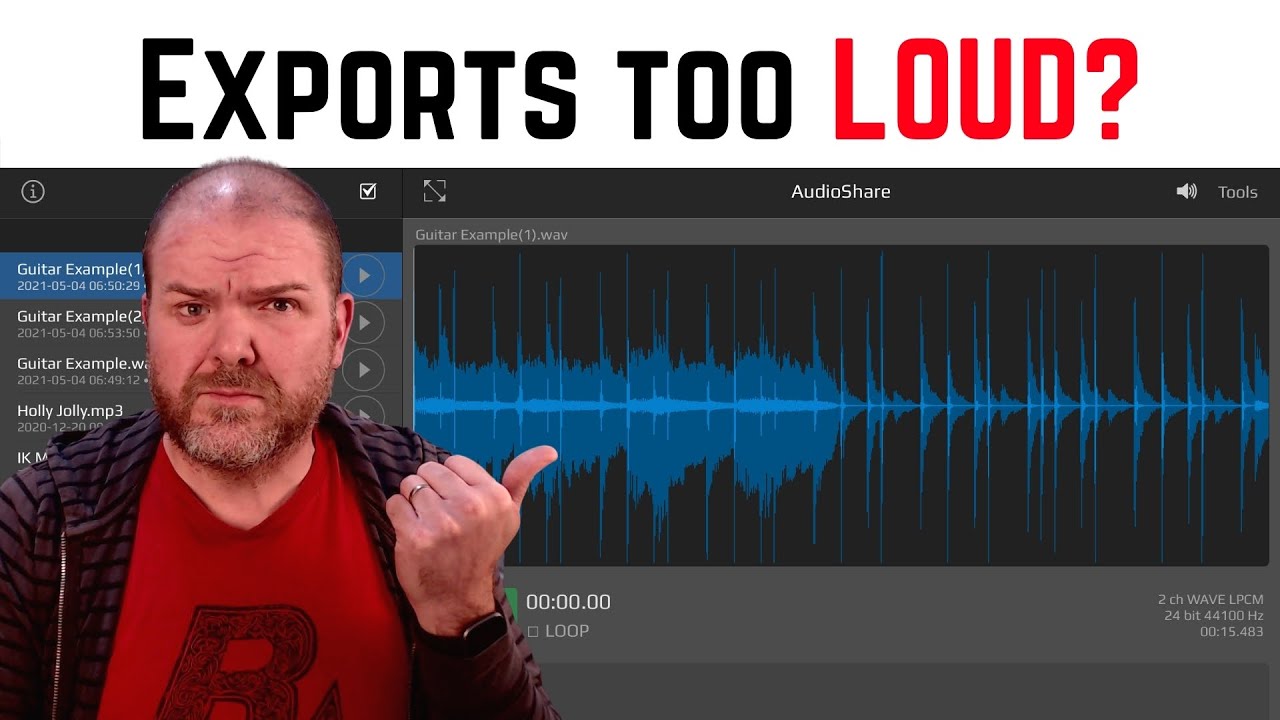 Как УМЕНЬШИТЬ ГРОМКОСТЬ при экспорте в GarageBand iOS (iPad/iPhone)