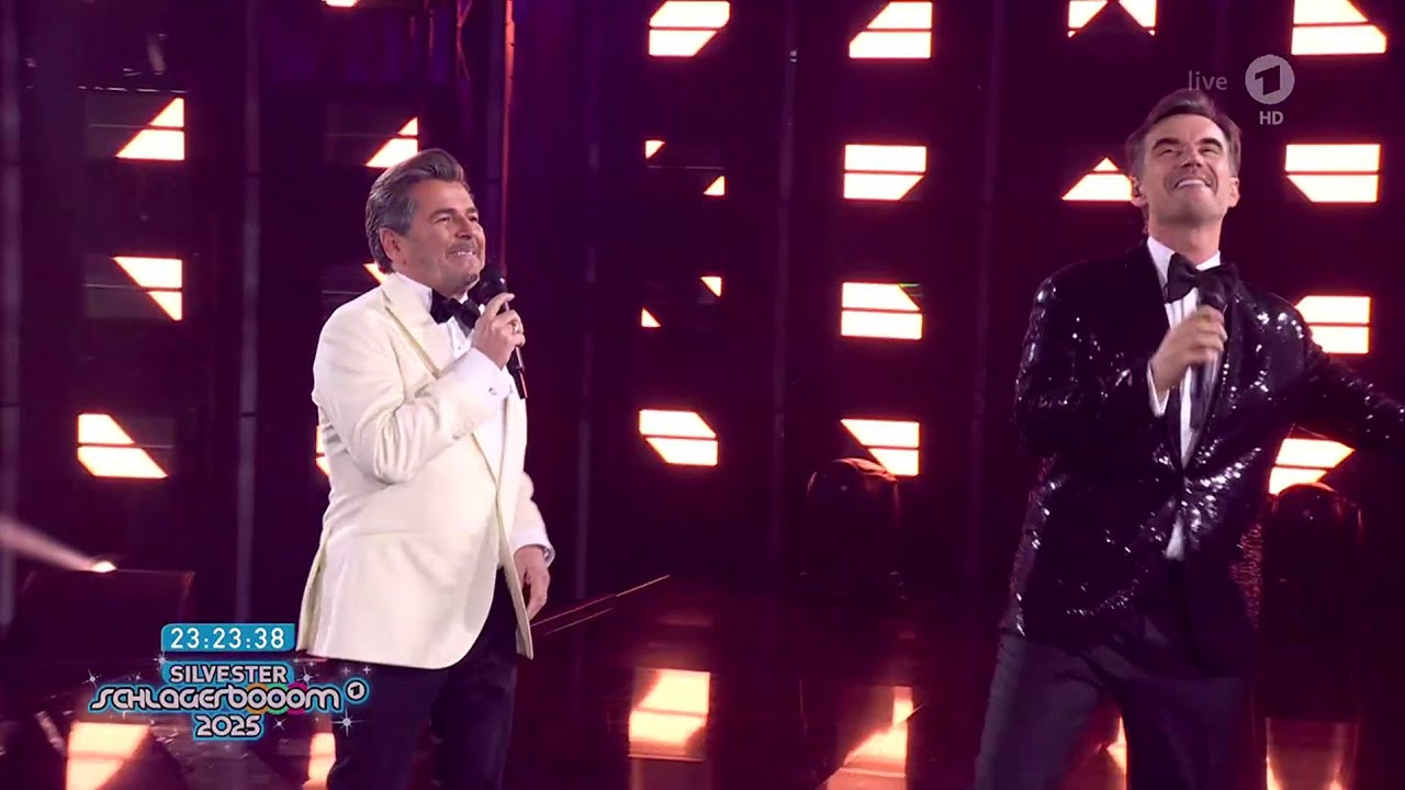 Thomas Anders & Florian Silbereisen - Hit Mix - Silvester - Schlagerbooom 2025