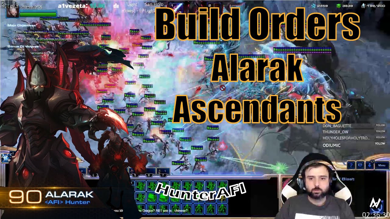Best Build Order Alarak And How To Ascendants [Best Unit In Co-Op]