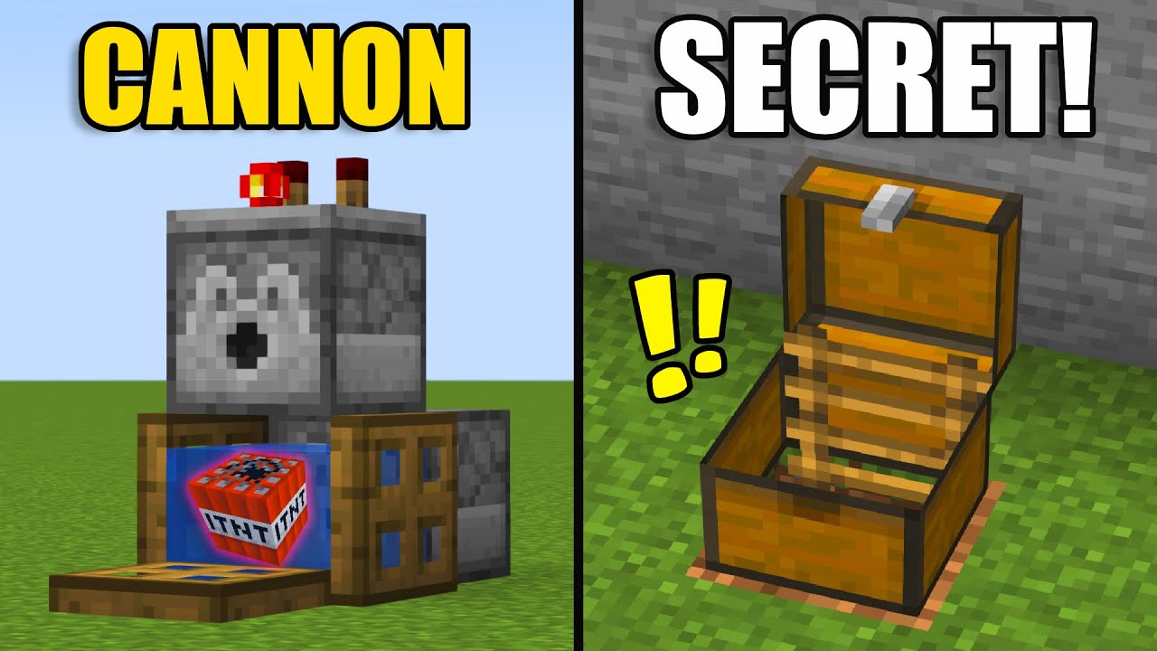 25+ Mini Redstone Builds & Tricks! [Minecraft]