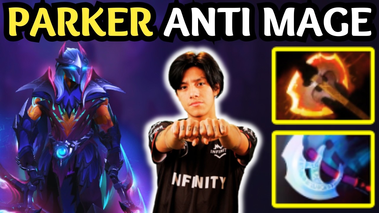 🔥 16000 MMR Pro Player PARKER ANTI MAGE Carry vs Aurora Gaming | Dota 2 🔥