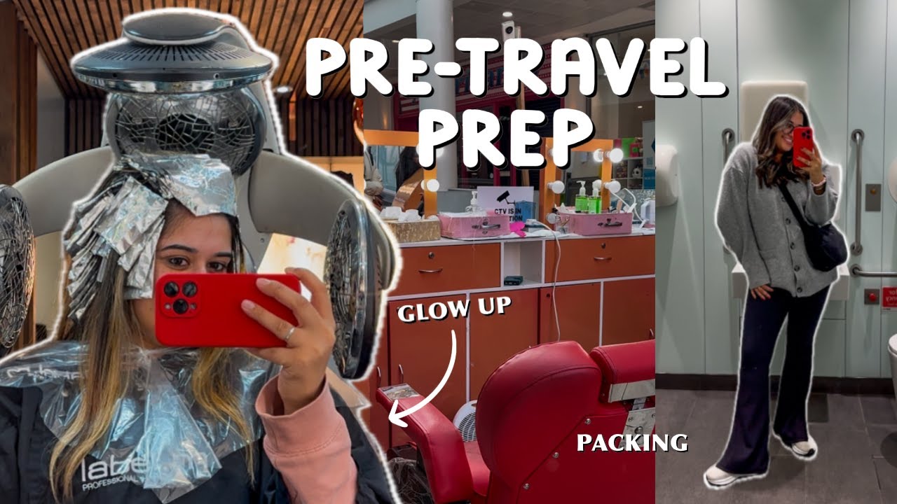 becoming unrecognisable in one week 💋 pre-travel prep + glow up