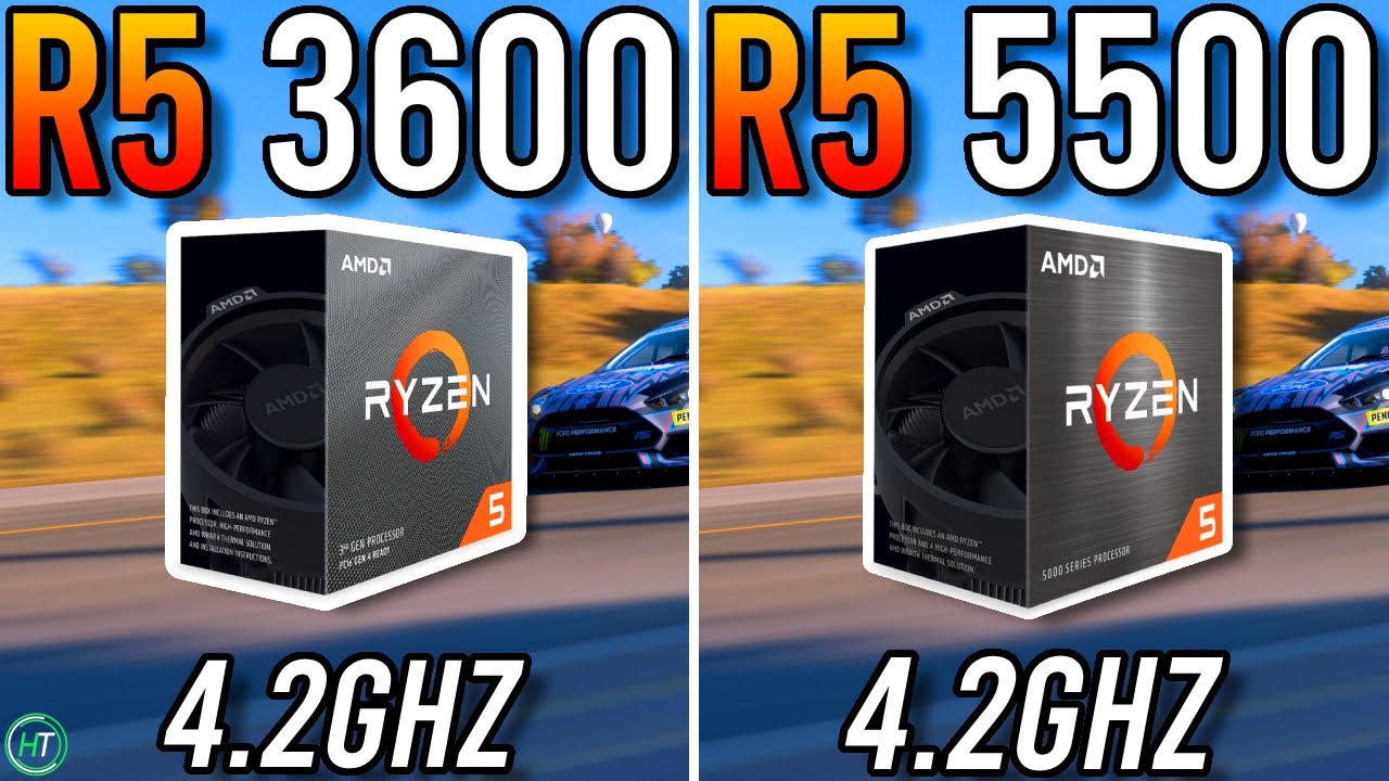 Ryzen 5 3600 vs Ryzen 5 5500 - Tested in 2023