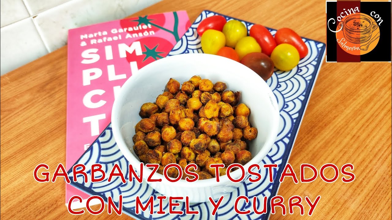 Garbanzos tostados con Miel y Curry