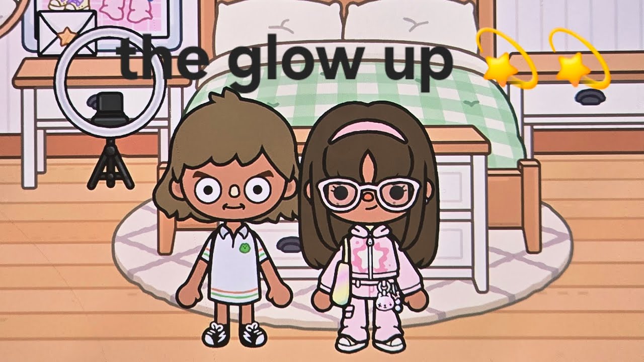 The glow up. part one 