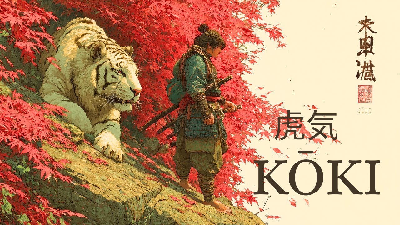 KŌKI – The Tiger’s Breath | Japanese Ambient Music for Strength and Tiger Spirit