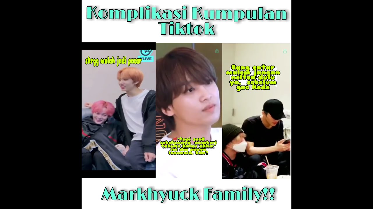 TIKTOK MARKHYUCK'S FAMILY  NCT