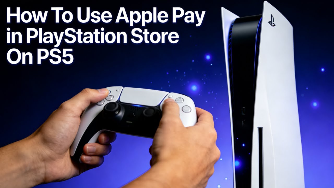 How To Use Apple Pay in PlayStation Store On PS5