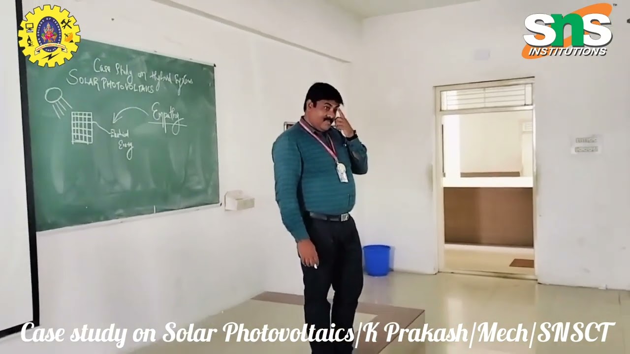 DT Based Case study on Need for Hybrid Technology in Solar| Thermal Engineering | SNS Institutions