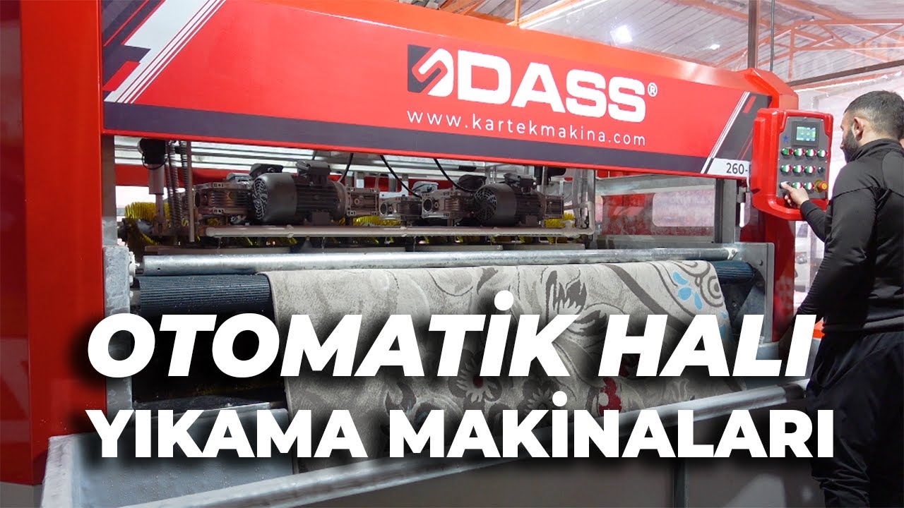 DASS OTOMATİK HALI YIKAMA MAKİNALARI