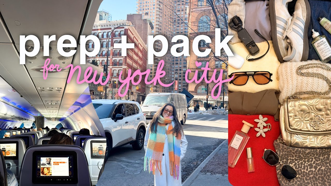 Подготовка и сборы в Нью-Йорке 🚕🍎✨ Образы для Недели моды в Нью-Йорке, новая стрижка и многослойн...