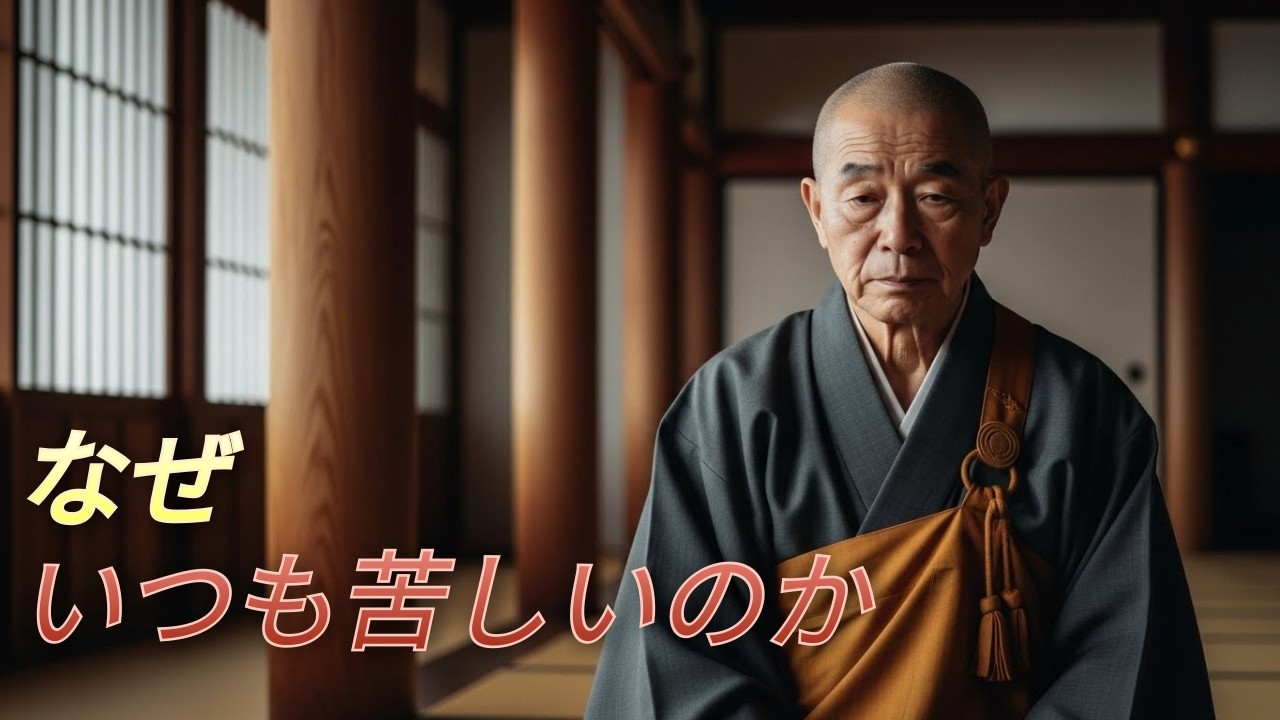 【仏教の真理】なぜ満たされないのか｜仏教が明かす「苦しみの本当の原因」【集聖諦】
