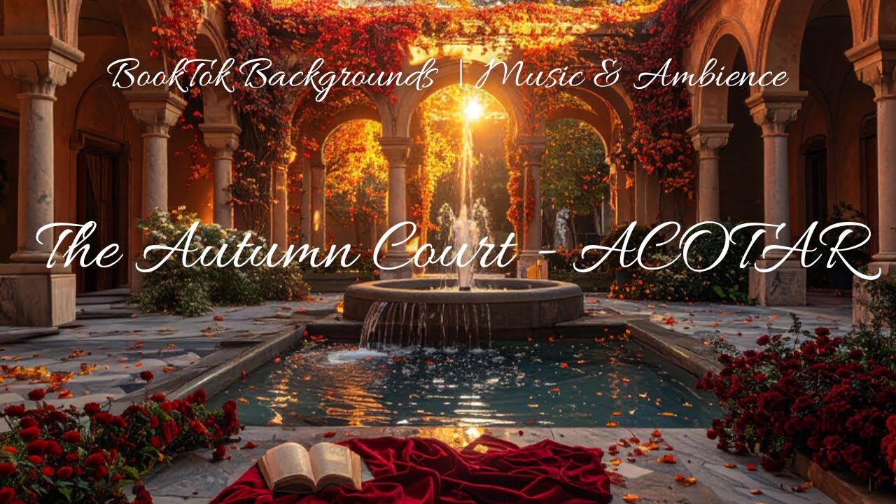 🌅🍁 The Autumn Court ACOTAR | Fantasy Background Reading Ambience 🍂📖