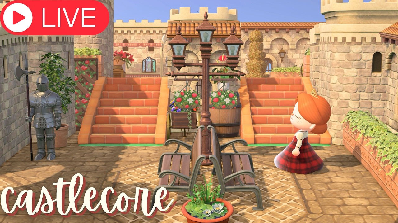 Let's Build a Castle 🏰 | acnh live