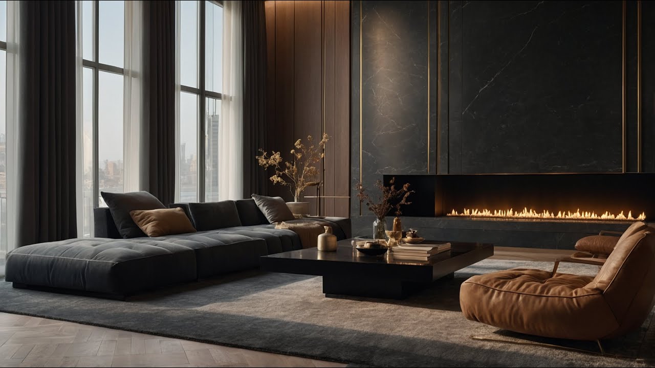 The Long Hearth | A Quiet Luxury Room for Reading, Focus, and Evening Calm