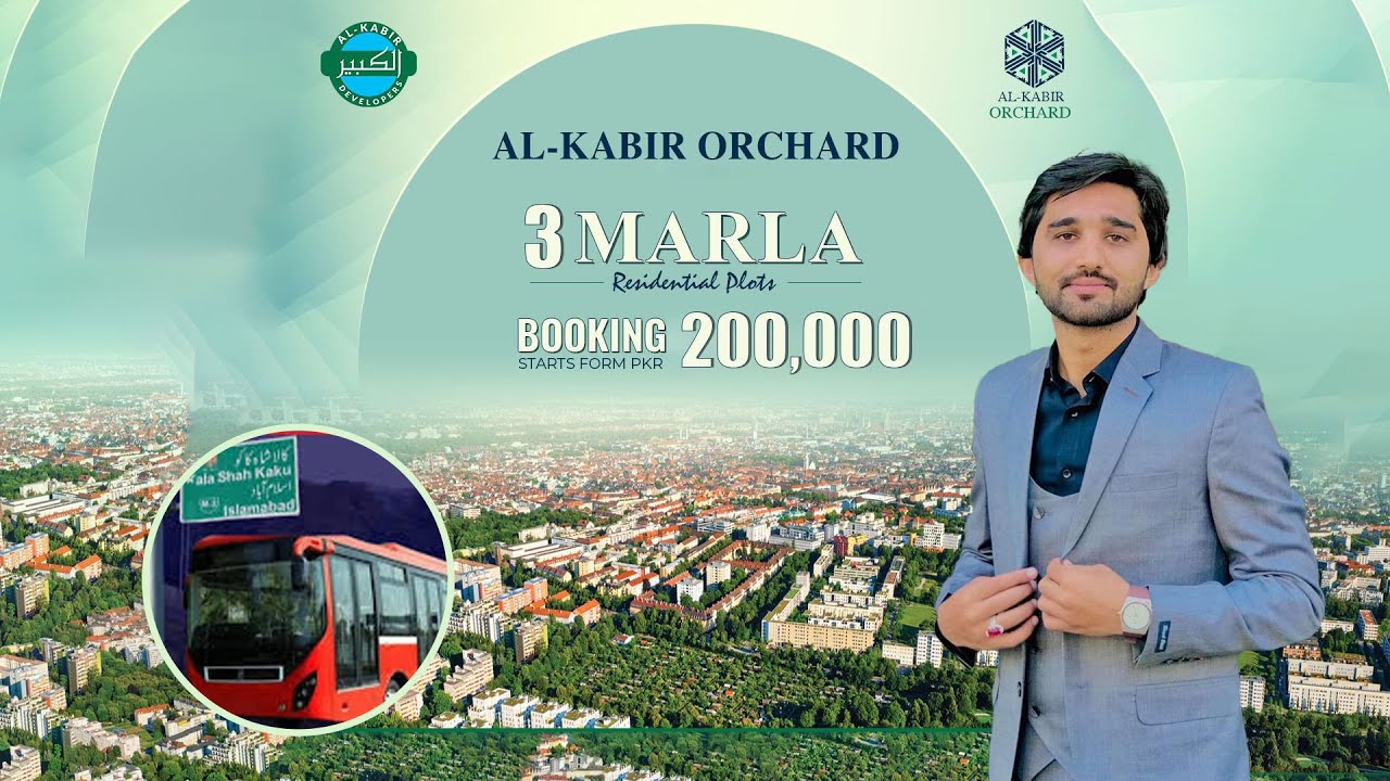 Al-Kabir Orchard: Free Membership with Plot Booking | Easy Installment Plans for Plots