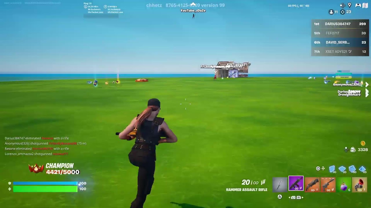 Live Fornite România!Rank si custom