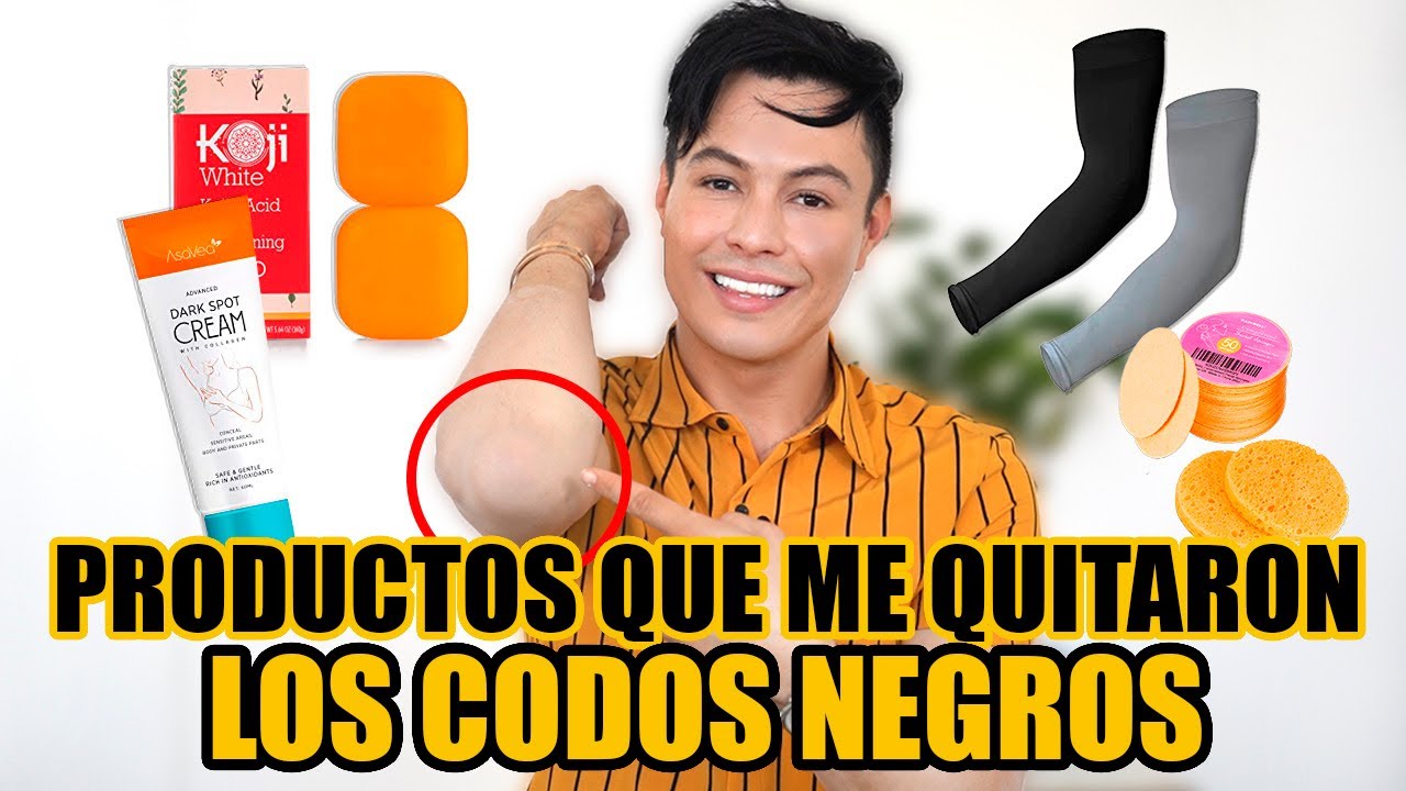 Estos Productos Me Quitaron Los Codos Negros