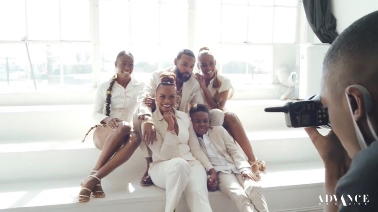 Inside with Tabitha Brown & The Brown Family for our Fall 2020 Cover Shoot