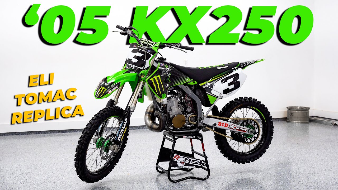 Dirt Bike rebuild KX 250 Eli Tomac Replica Build