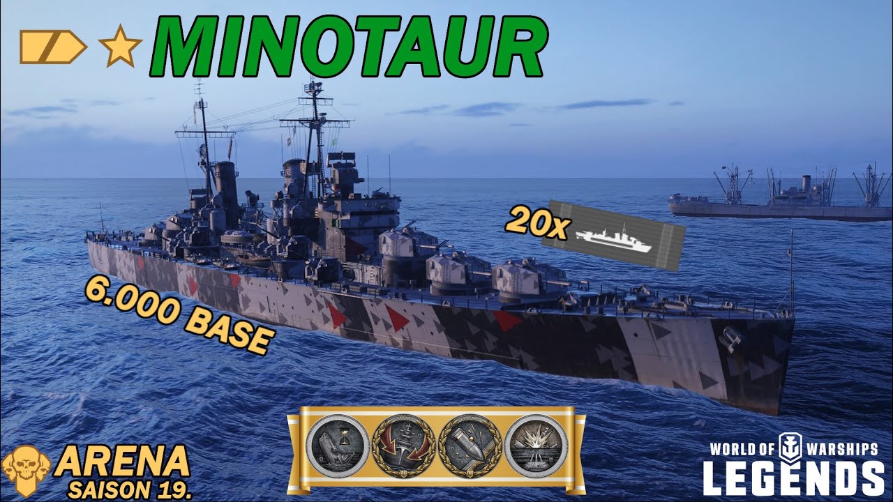 MINOTAUR - Das Matchmaking ist ein Traum! - Arena Saison 19. - World of Warships Legends