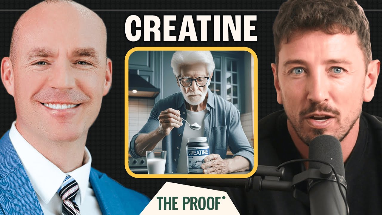 Does Creatine Help with Aging? | Darren Candow | The Proof Clips EP #291