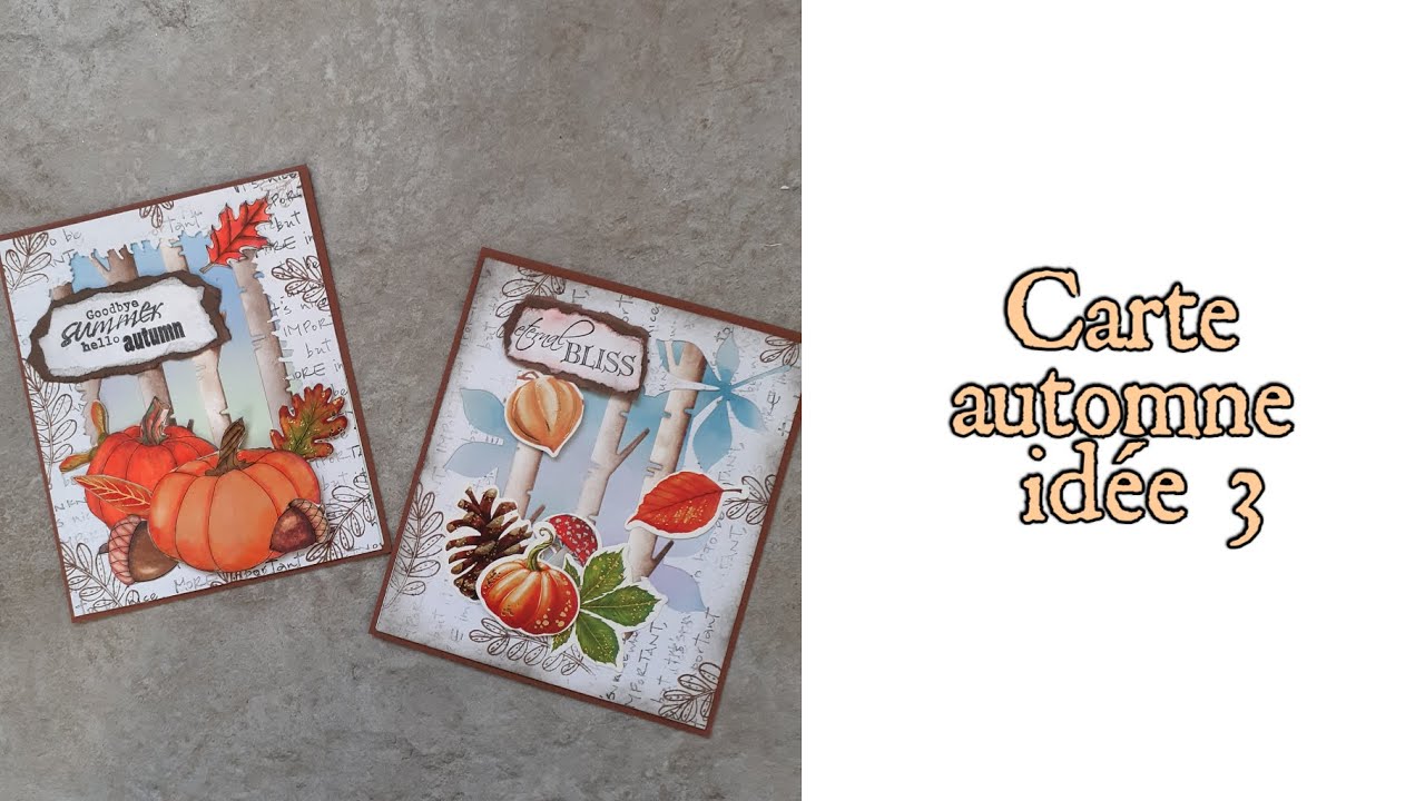 CARTE AUTOMNE #3