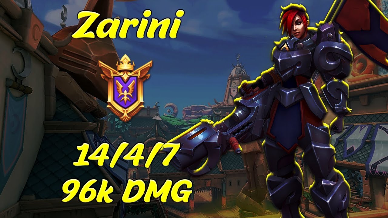 Zarini - Ash (Grandmaster) PaladinsTube