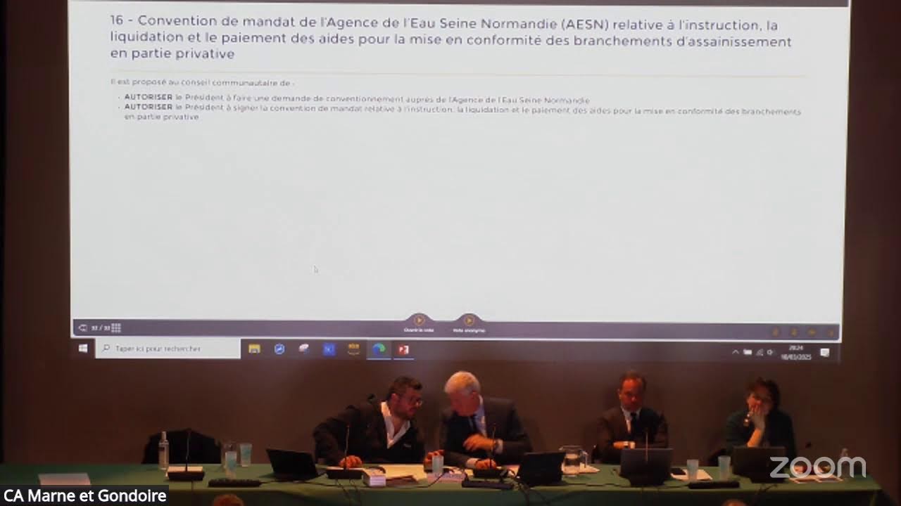 Conseil communautaire du 10 mars 2025