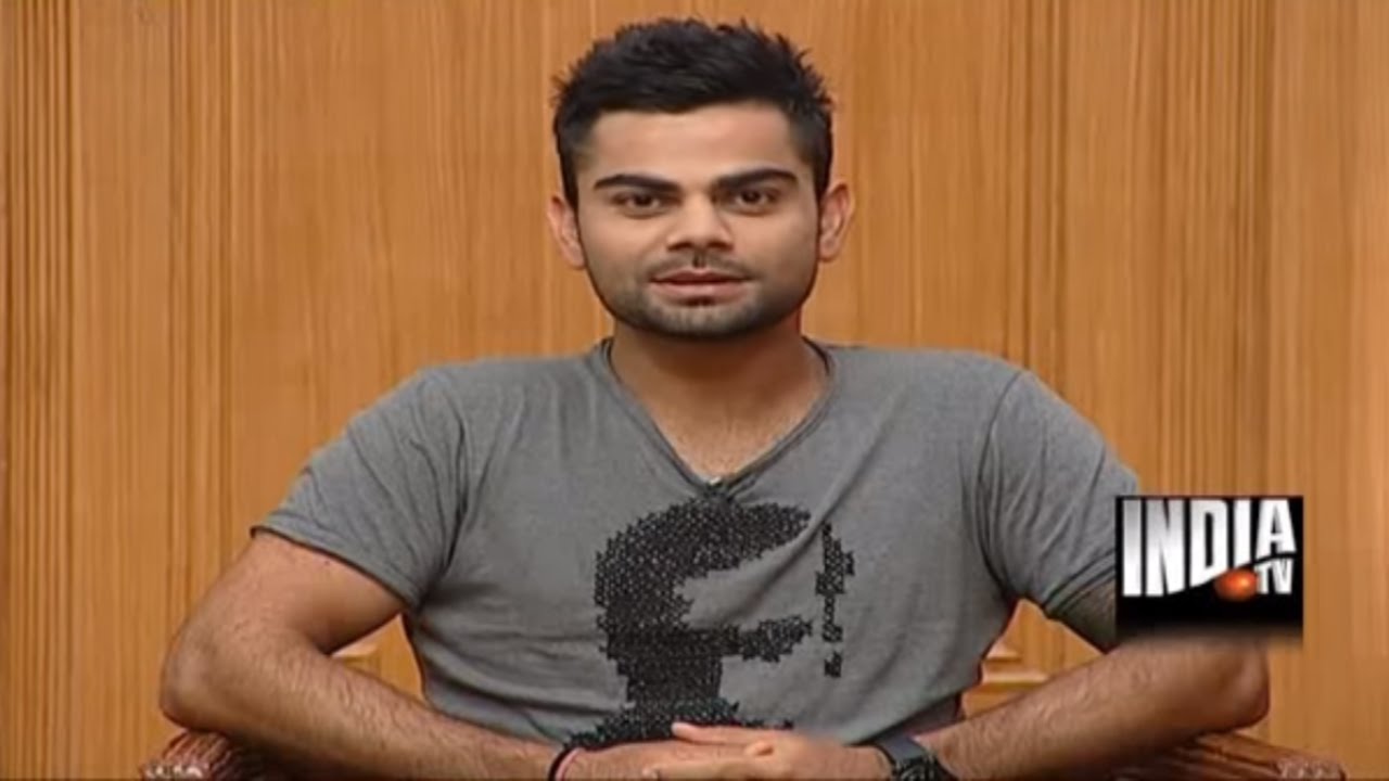 Virat Kohli in Aap Ki Adalat (Part 1) - India TV
