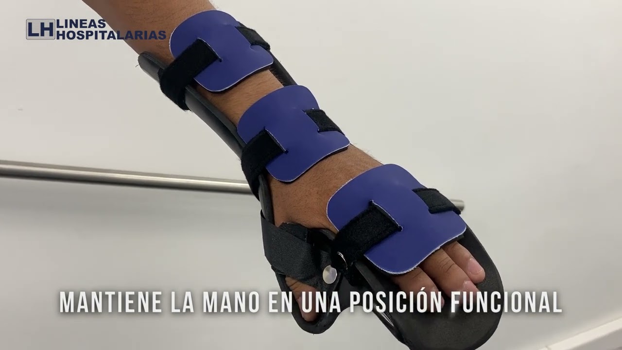 Férula de Mano Estática Pasiva y Férula de Mano Tipo Palmeta en Líneas Hospitalarias
