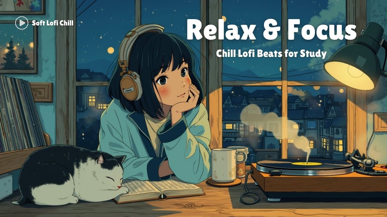 Lofi Music for Study | Relax & Focus with Chill Lofi Beats and Anime Vibes