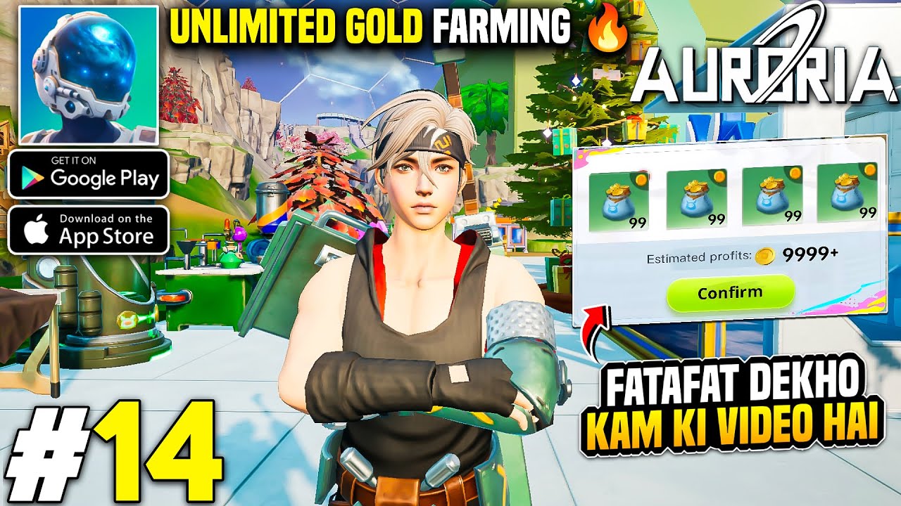 🔥80K GOLD Ek Hi Baar Mein FARM Kaise Kare? | Auroria GOLD FARMING Trick 💰 (Next Level Guide)