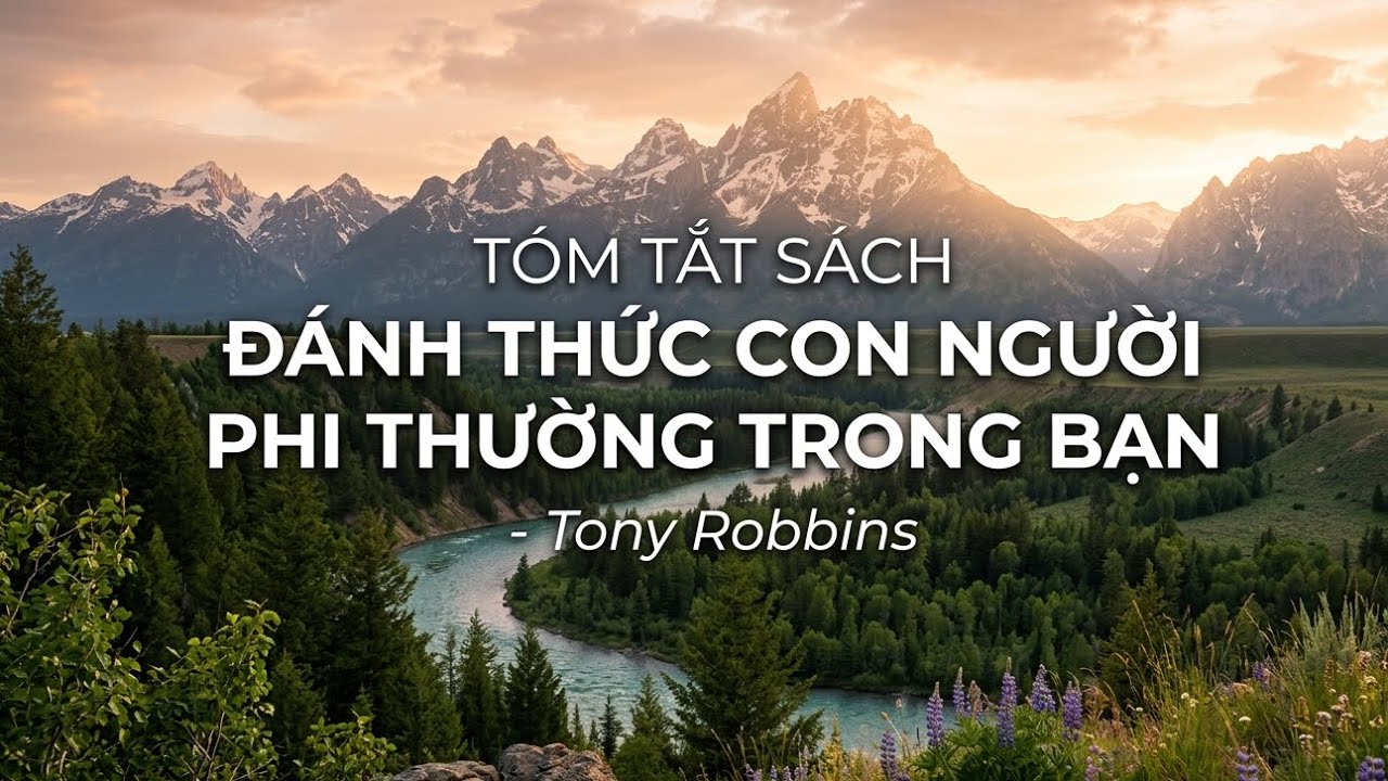 Tóm tắt sách Đánh thức con người phi thường trong bạn - Tác giả Tony Robbins