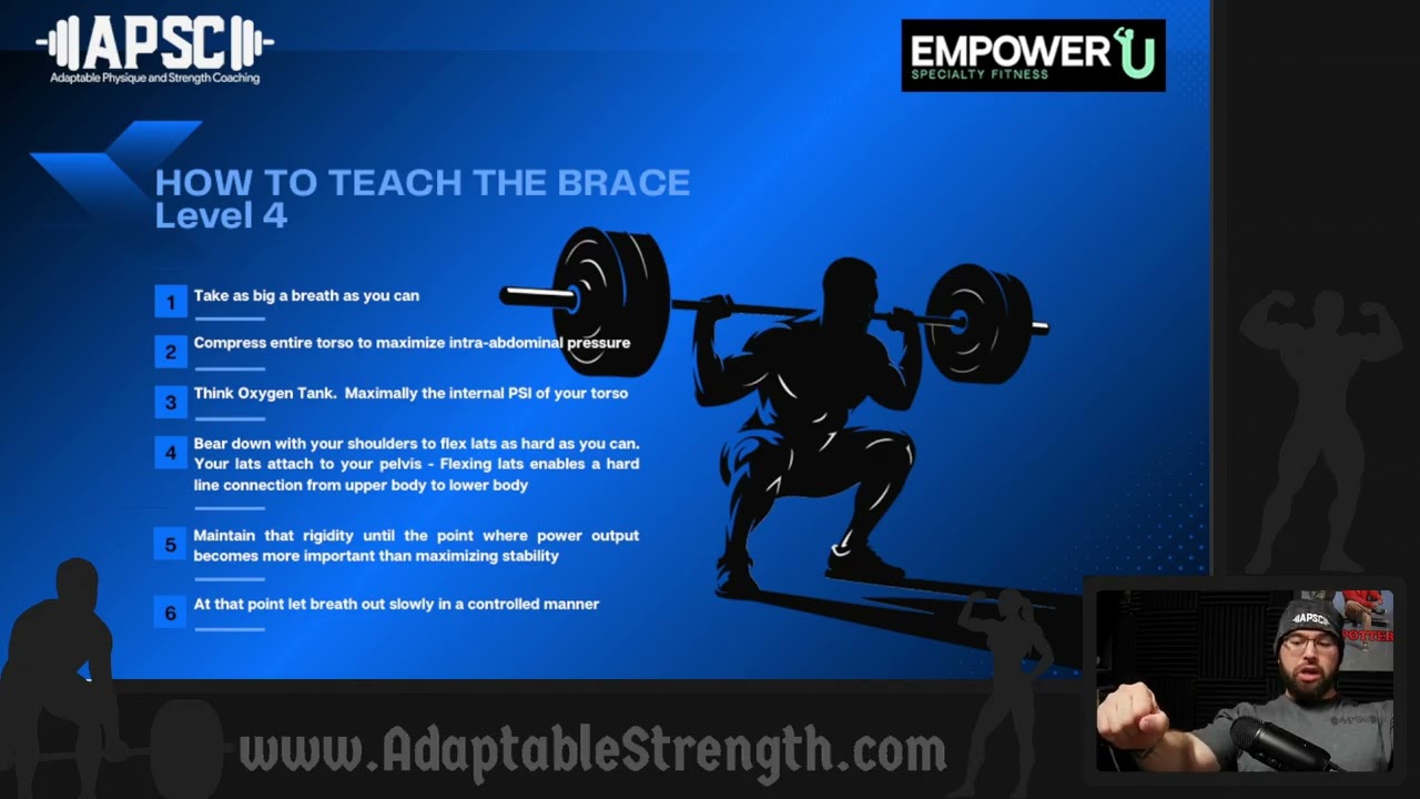 Coaching Special Olympics Powerlifting - The Brace