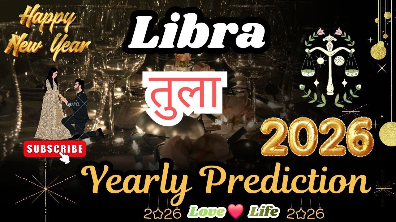 तुला राशि।कैसा रहेगा 2026?Libra।Year 2026।Love। Career। Health #hindi #love #libra #soul #viralvideo