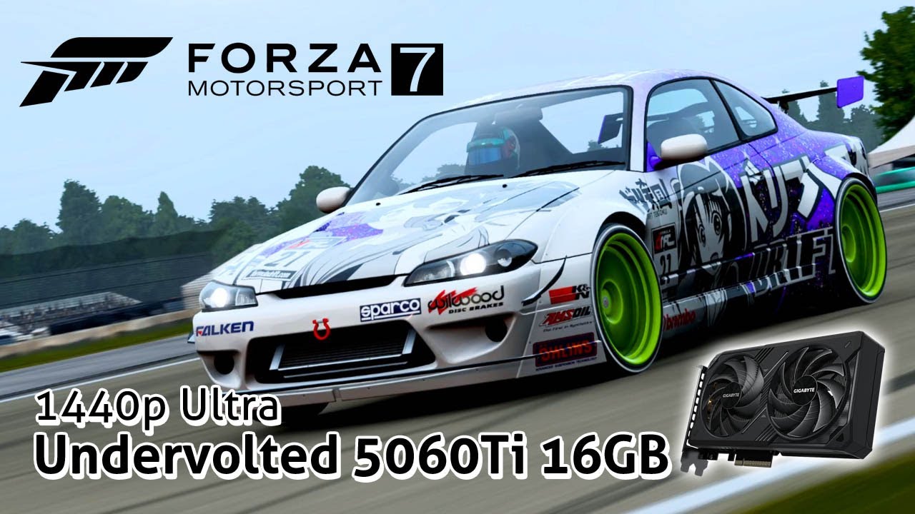 Forza Motorsport 7 | RTX5060Ti 16GB (Undervolted) 1440p Ultra | No Commentary Longplay