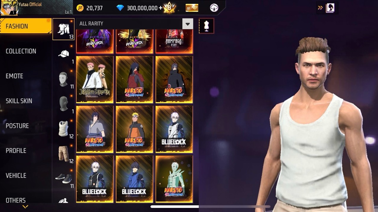 NOOB 👉 TO 👉 PRO🤑 SPEND 300,000,000💎 IN NEW ACCOUNT LEVEL 1 FREE FIRE⚡️