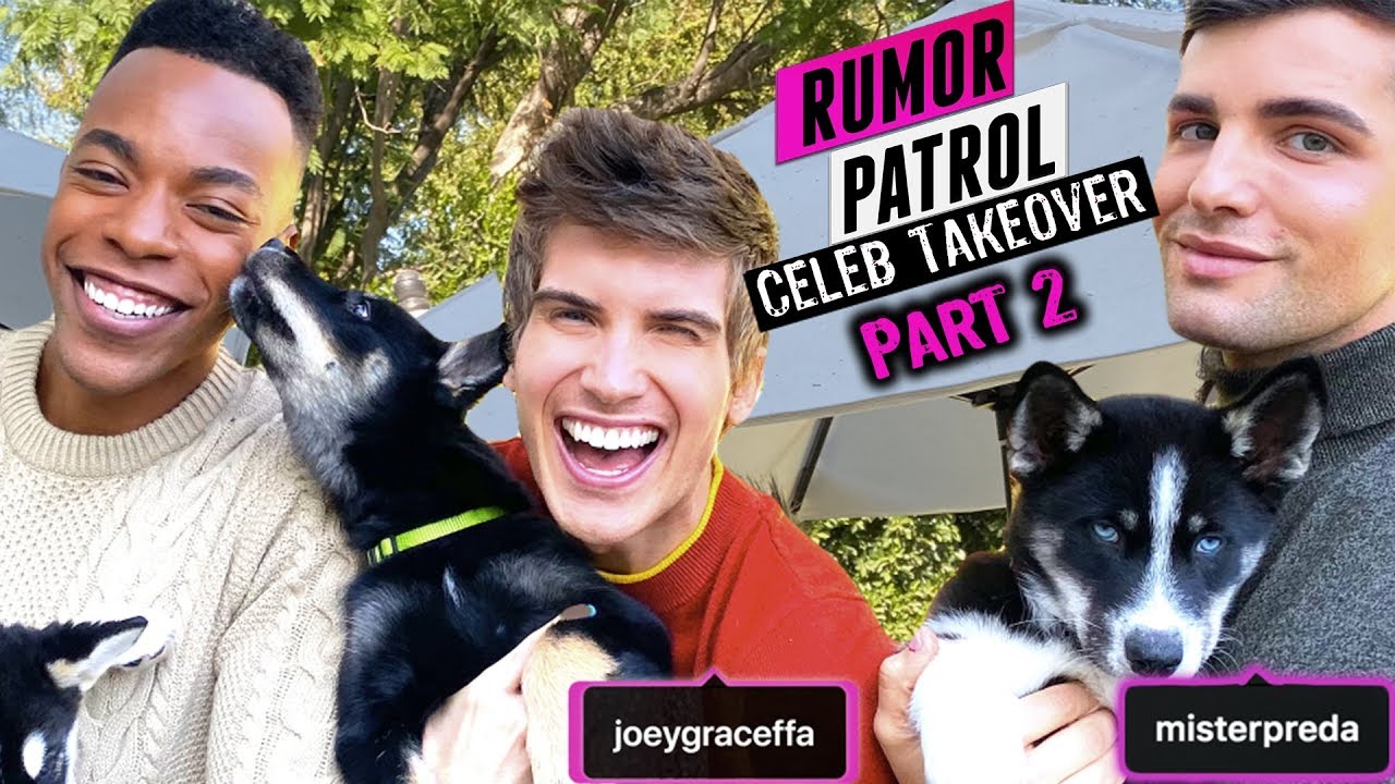 Joey Graceffa & Daniel Preda Talk Puppies, Relationship, & Drama! (Rumor Patrol: Celeb Takeover)