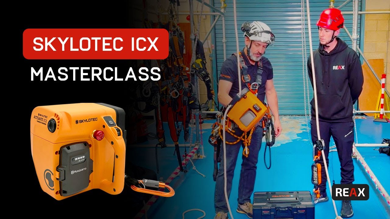 Мастер-класс по использованию выдвижного подъемника Skylotec Actsafe ICX Power Ascender - REAX