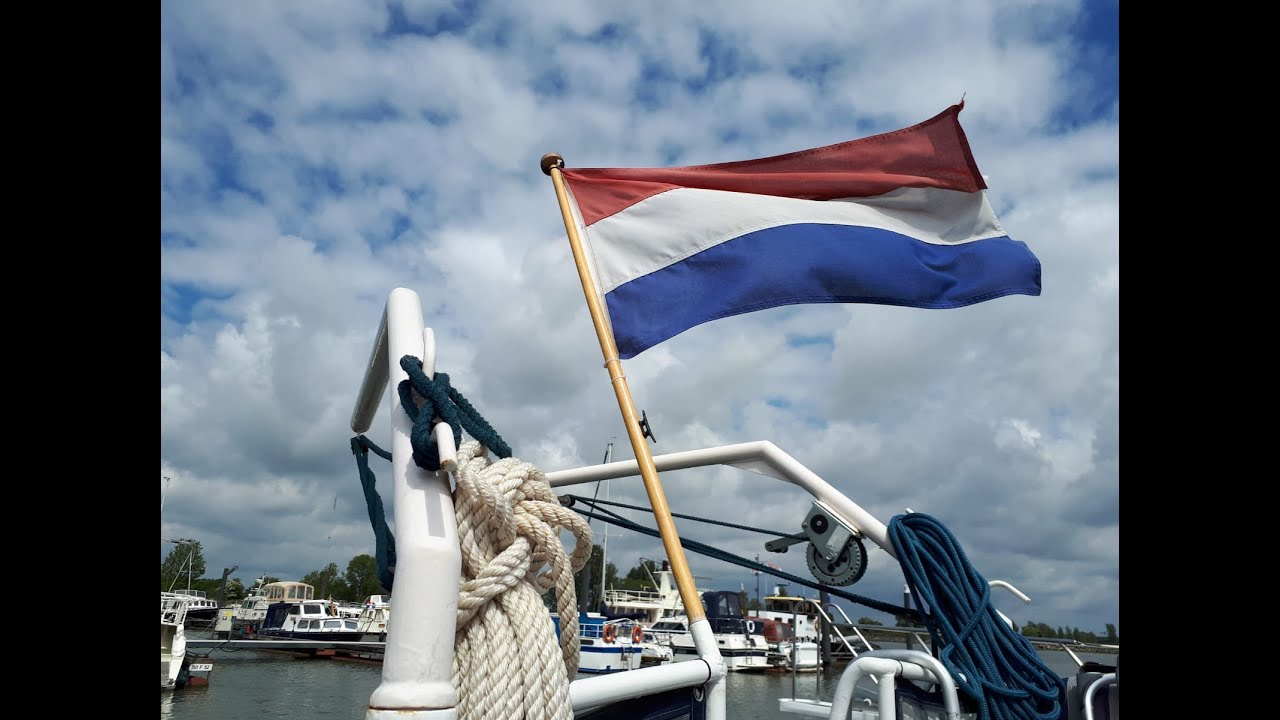 Met de boot op vakantie.