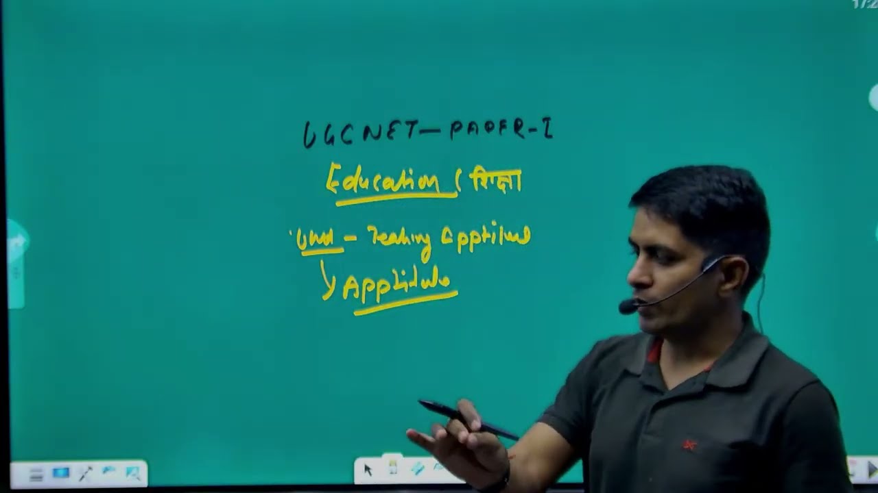Teaching Apptitude | What is Education | June 2026