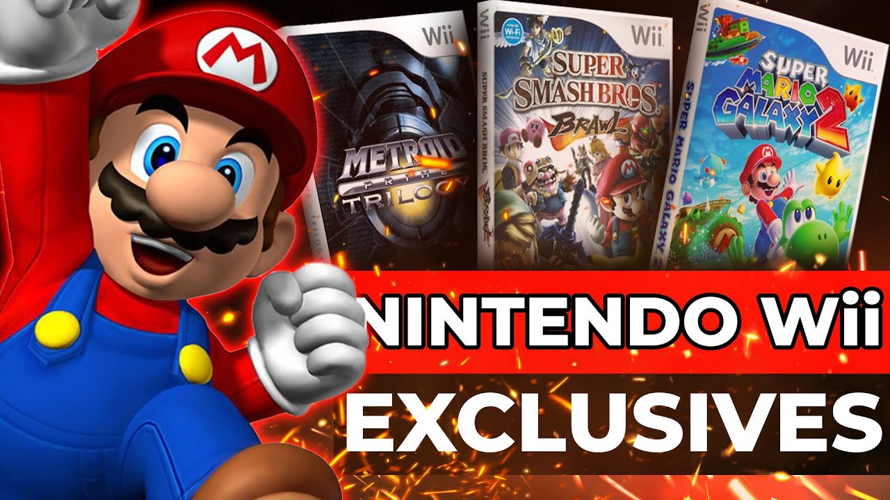 The BEST NINTENDO Wii EXCLUSIVE Games!