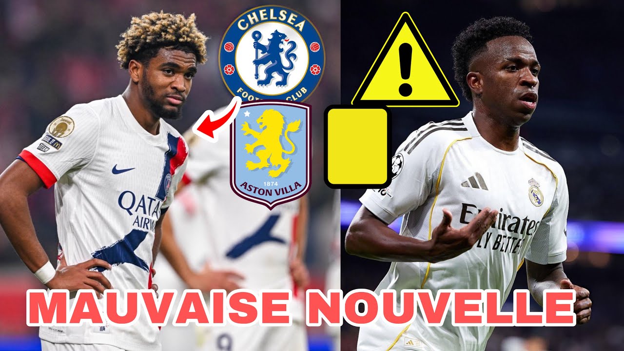 IBRAHIM MBAYE en Angleterre, le Sénégalais pourrait signé à Chelsea ou à... : Vinicius suspendu face