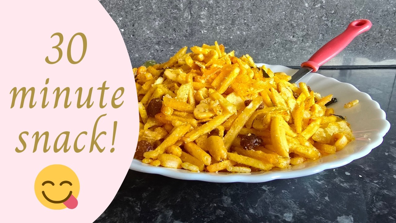 Fuss Free Kenyan Style Chevdo | Homemade Vegan Savoury Snack Mix