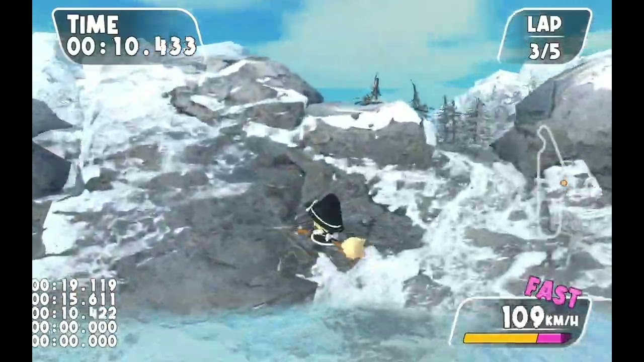 ☆ Winter Misty Lake (Broom) [1:22.240] | Touhou Fumo Racing