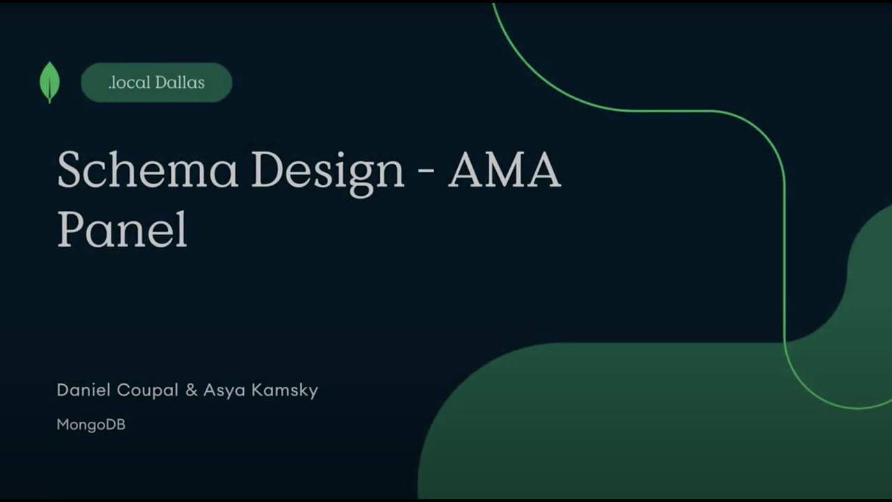 Schema Design: Ask Me Anything