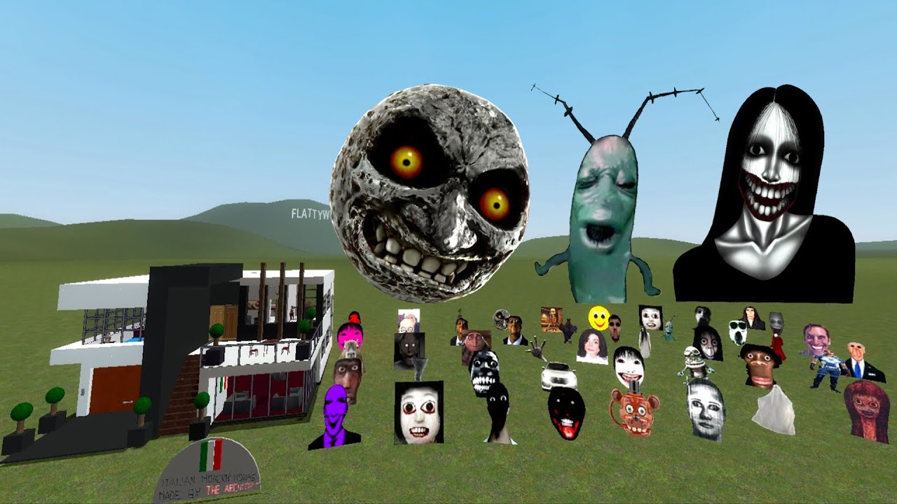 Too Much Nextbots Vs Houses - Garry's Mod