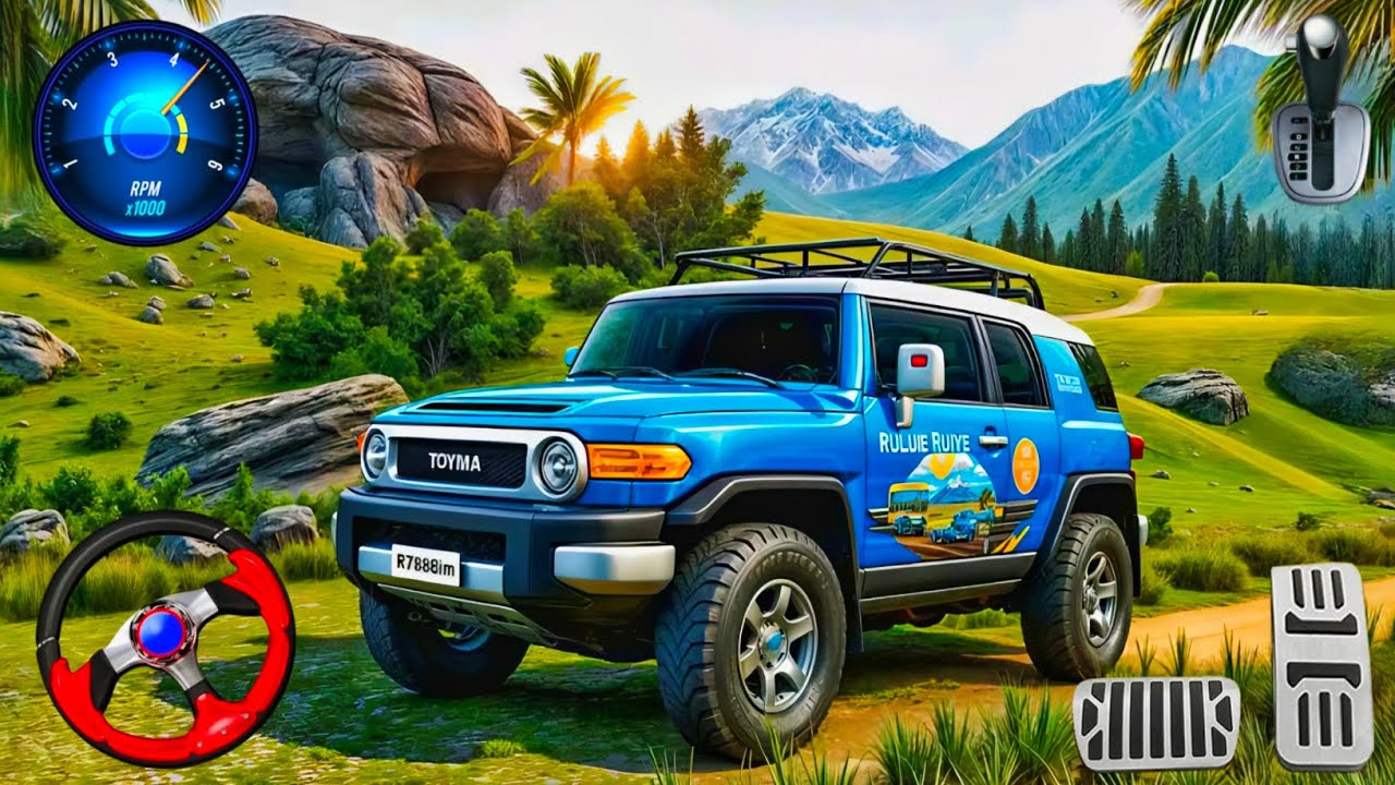 Indian Offroad 4x4 Jeep 🇮🇳 Mountain Rocky Path Power Drive Challenge Android GamePlay